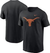 Nike Men's Nike Black Texas Longhorns Primetime Evergreen Logo T-Shirt