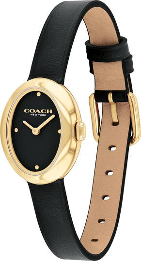 Sammy Leather Strap Watch, 22.5mm