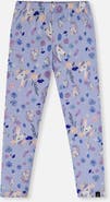 Deux par Deux Allover Unicorn Soft Elastic Waistband Leggings