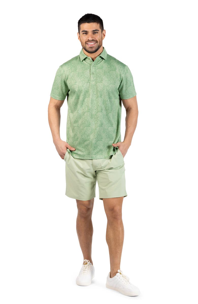 TailorByrd Knit Polo, Alternate, color, Moss Green