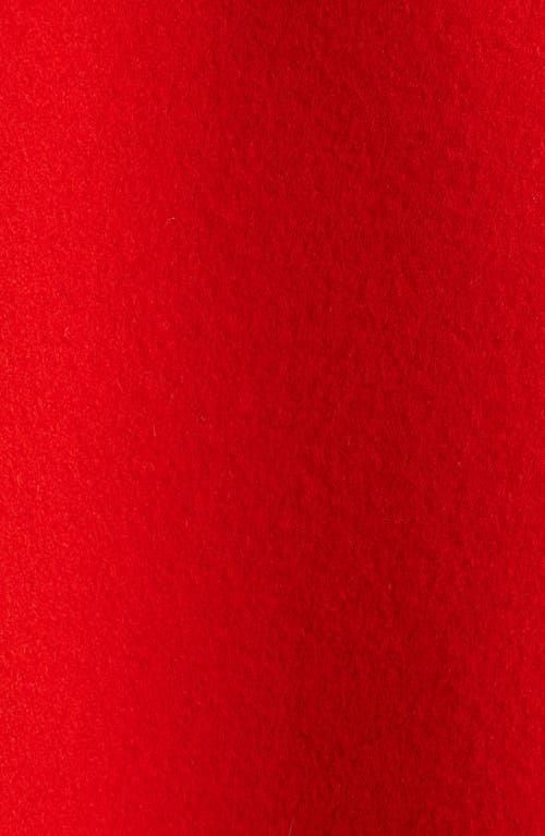 Fleurette Ali Wool Peacoat In Red