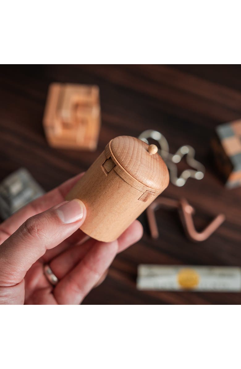 Professor Puzzle Seven Wonders of the World 3D Handheld Brainteaser Puzzle Set, Alternate, color, Multicolored