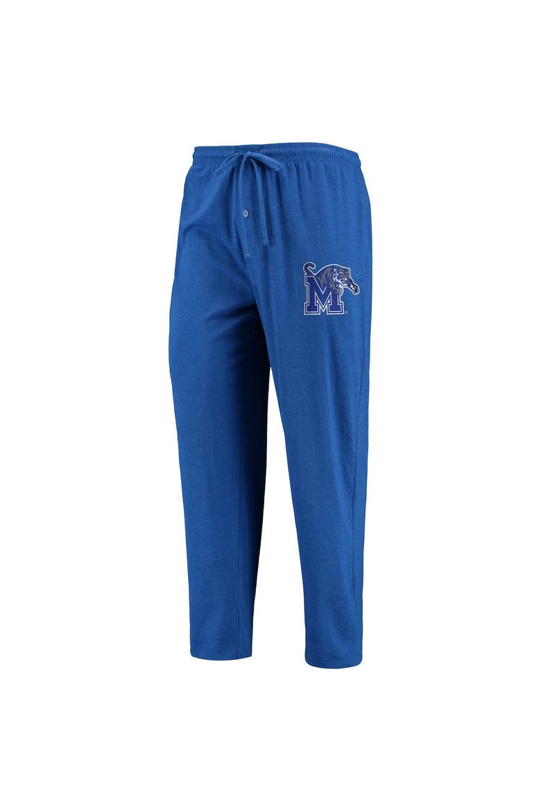 Men's Concepts Sport Blue/Heathered Charcoal Seton Hall Pirates Meter Long Sleeve T-Shirt & Pants Sleep Set, Alternate, color, Blue