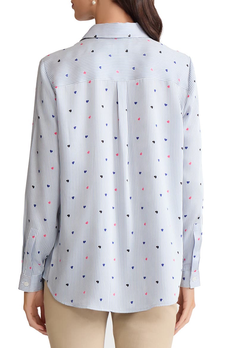 Heart Shirt, Alternate, color, CHAMBRAY BLUE MULTI