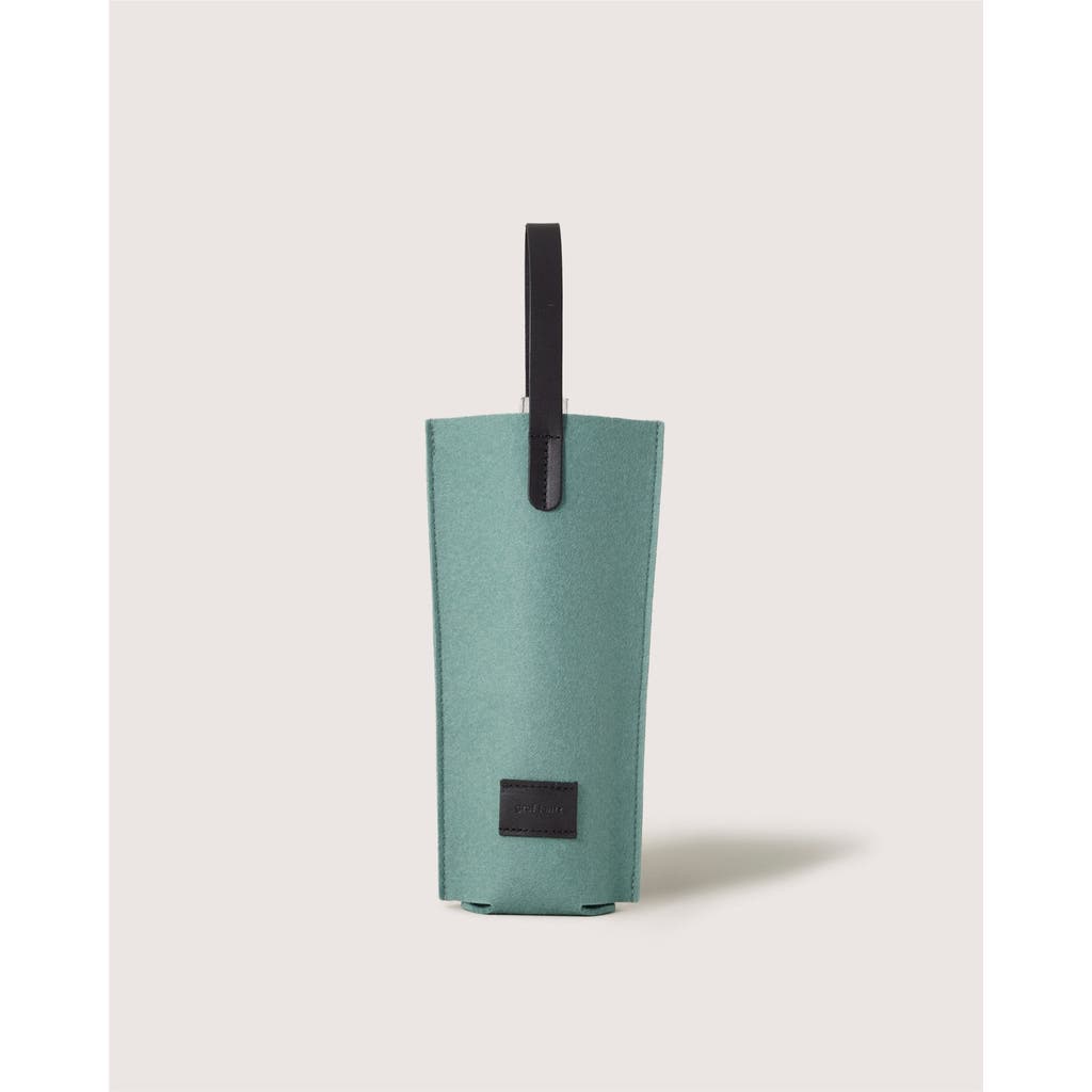 Graf & Lantz Graf Lantz Hana Merino Wool Bottle Bag In Green