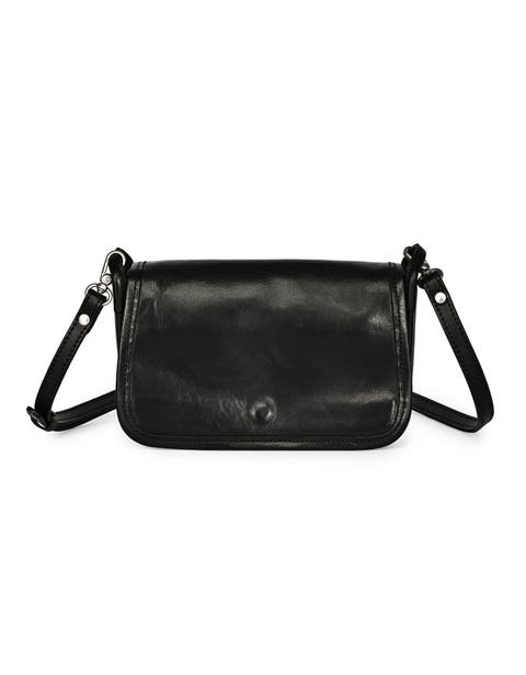 Pansy Genuine Leather Slim Everyday Mini Crossbody