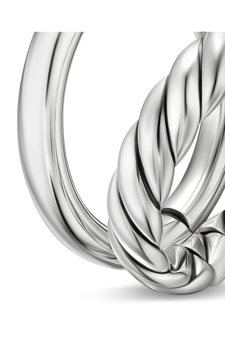 David Yurman Mercer<sup>®</sup> Two Row Ring in Sterling Silver, 8mm, Alternate, color, Silver
