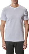 Robert Barakett Fitch Feeder Stripe Rib Trim T-Shirt