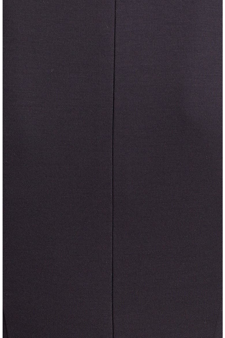 Stretch Knit Midi Dress, Alternate, color, BLACK