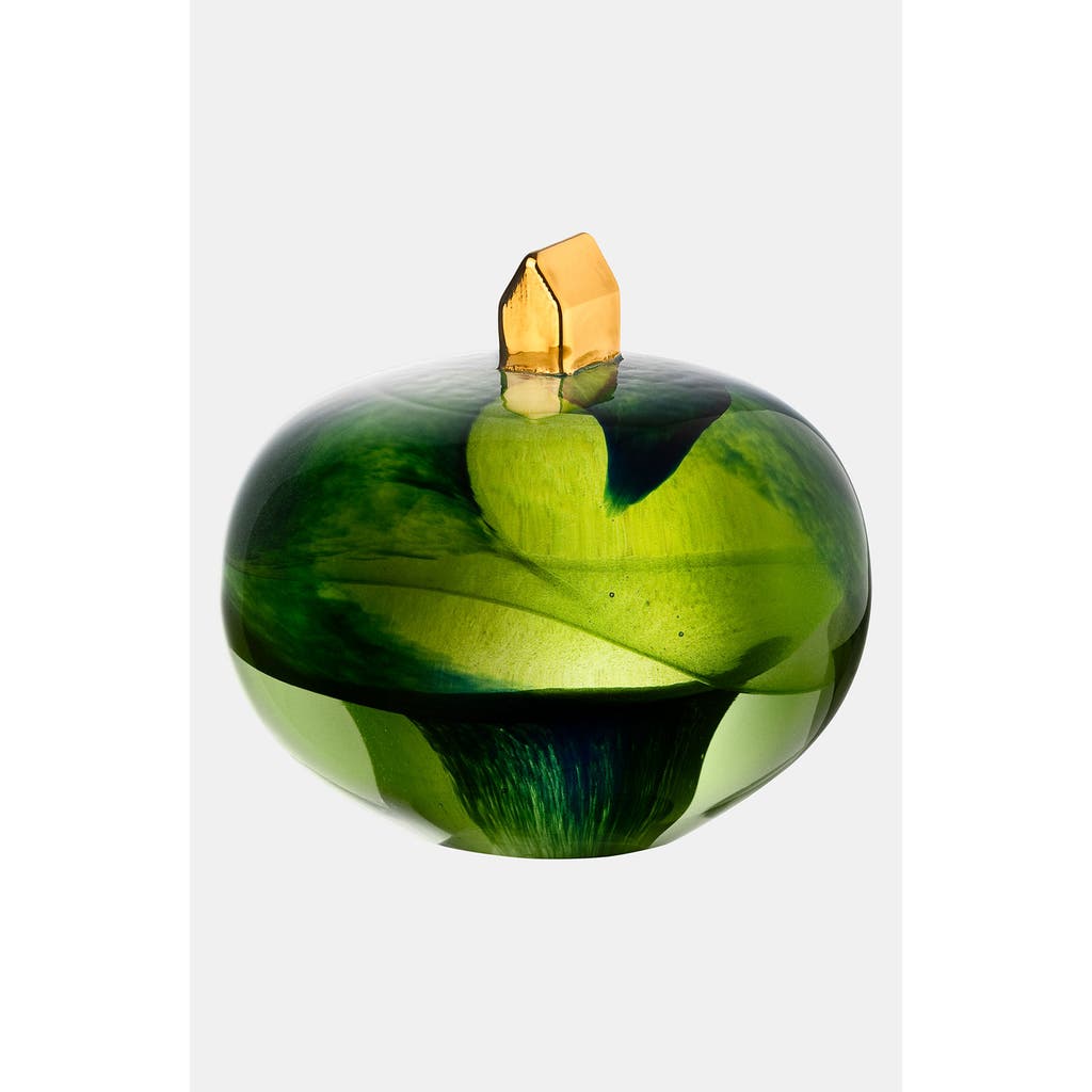 Kosta Boda Earth Collection Home Sculpture In Green