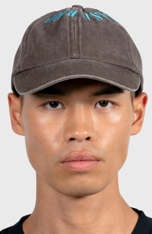 Pleasures Onyx Crown Washed Cotton Twill Baseball Cap