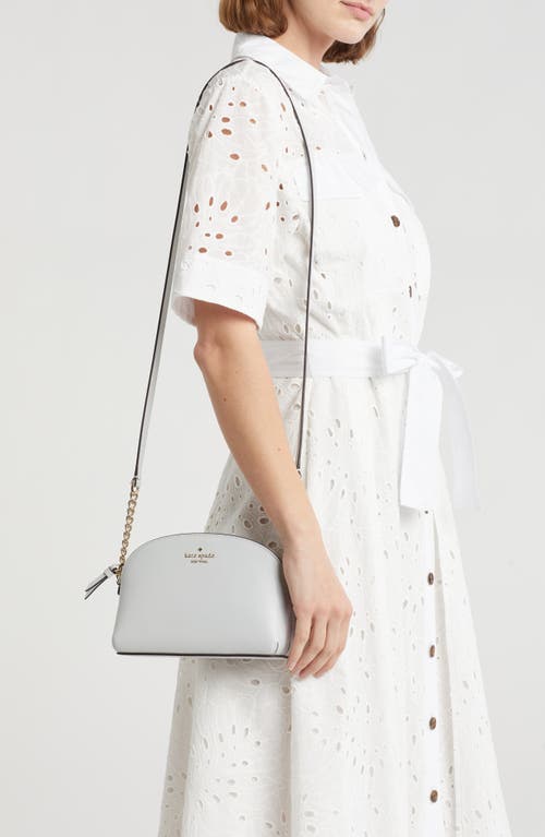 Kate Spade New York Hilli Leather Crossbody Bag In Stone Path