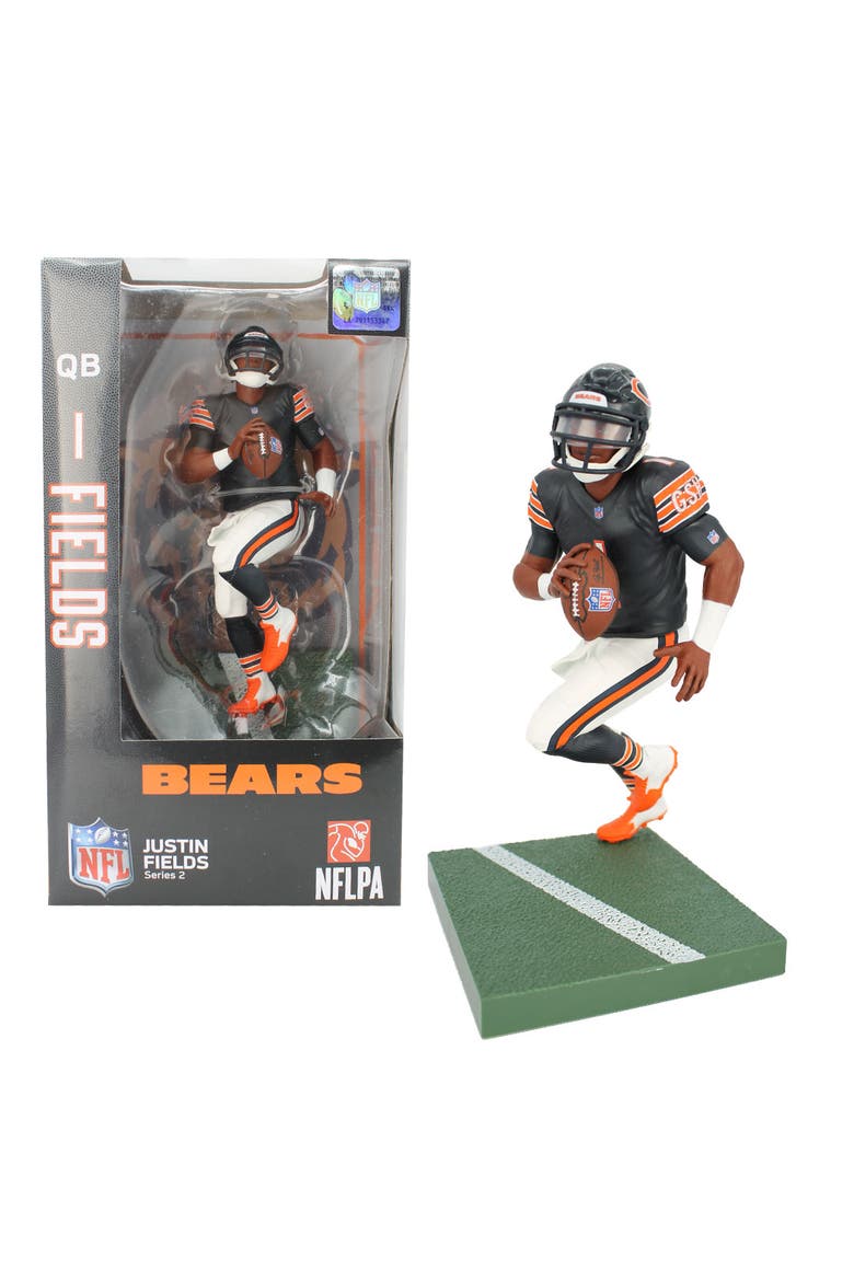 Justin Fields (Chicago Bears) Imports Dragon NFL 6" Figure Series 2, Main, color, Multi-Color