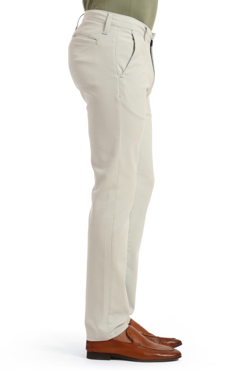 34 Heritage Verona High Flyer Stretch Cotton Blend Chinos, Alternate, color, Stone High-Flyer