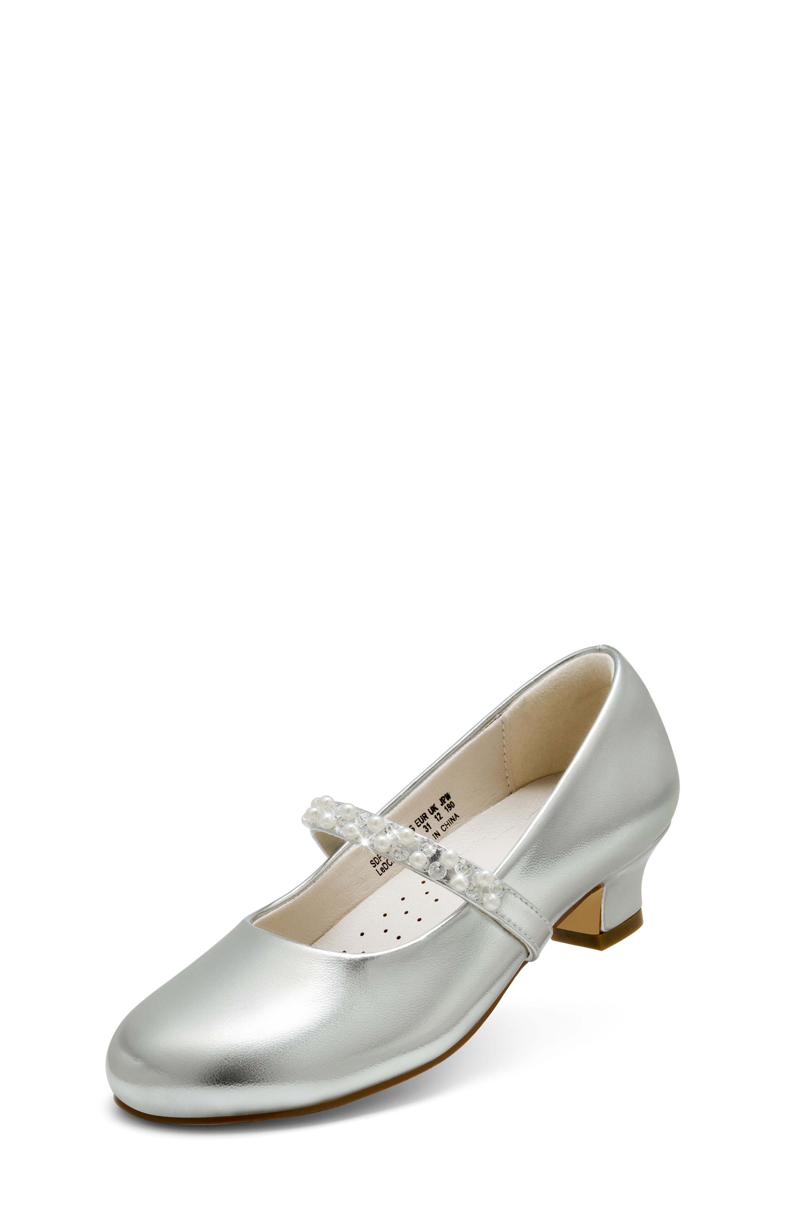 DREAM PAIRS Kids' Embellished Mary Jane Flat, Main, color, 