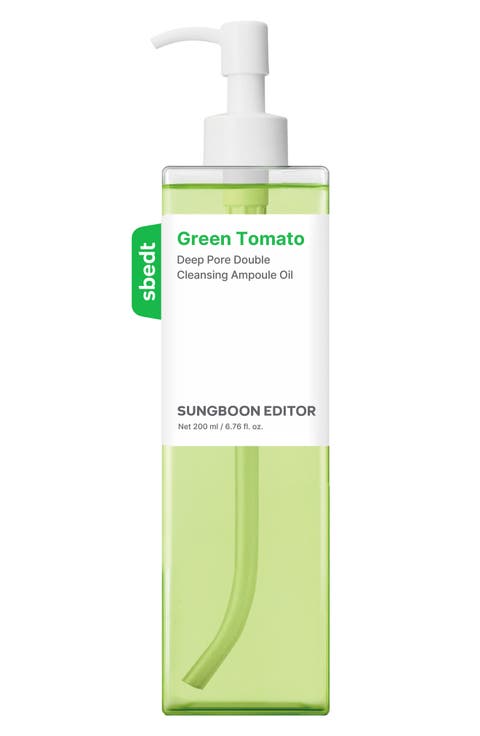 Green Tomato Deep Pore Double Cleansing Ampoule Oil