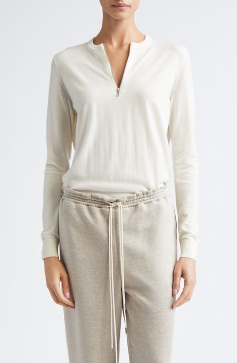 Mallory Half Zip Sweater