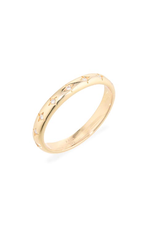Cosmic Star Band Ring