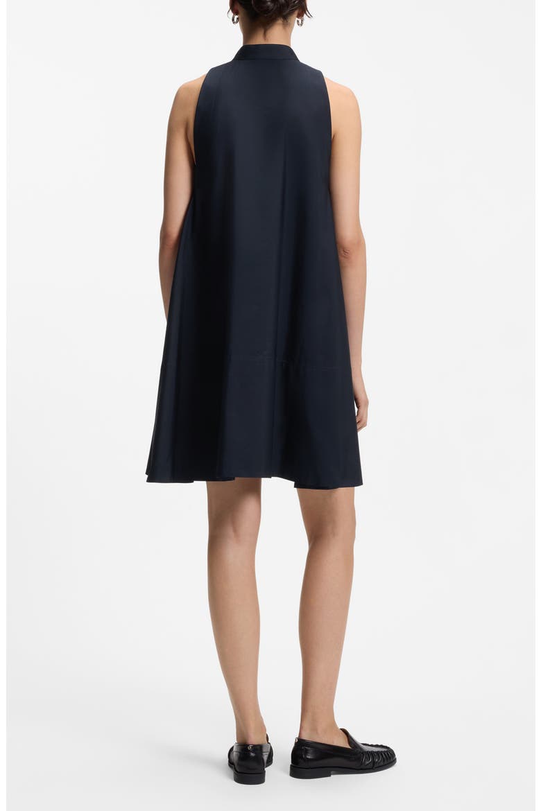Decolana Sleeveless Cotton Swing Minidress, Alternate, color, SKY CAPTAIN