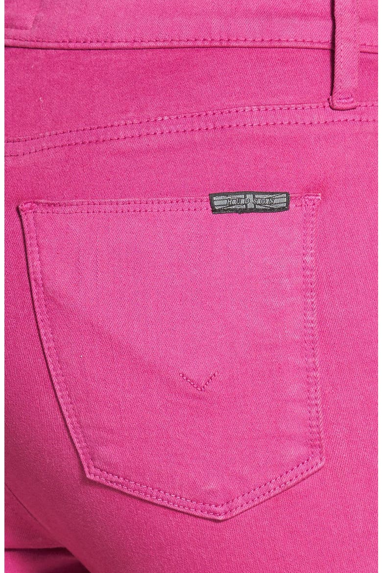 'Krista' Super Skinny Jeans, Alternate, color, BRIGHT HYDRANGEA