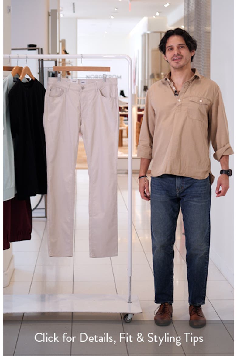Chuck Tri Flex Fancy Modern Fit Five-Pocket Pants video