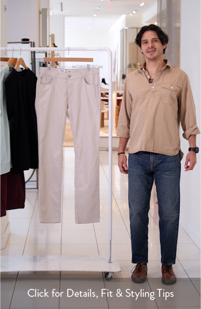 Chuck Tri Flex Fancy Modern Fit Five-Pocket Pants, sales video thumbnail