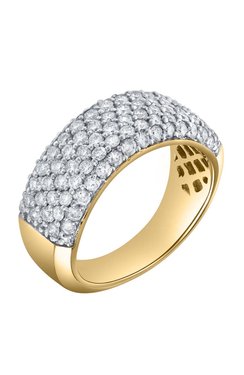 LuvMyJewelry Eminence 1.60 Ct Natural Diamond 10K Gold Ring, Alternate, color, 10K Yellow Gold