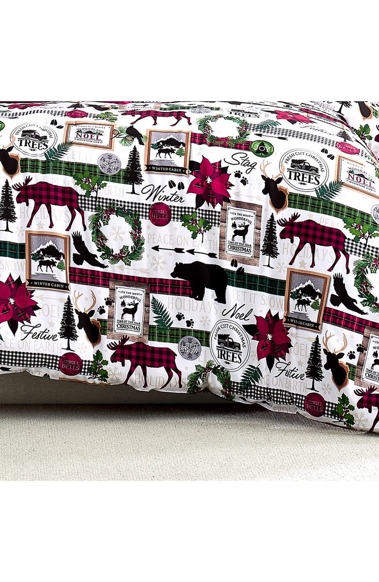 SOUTHSHORE FINE LINENS Holiday Merry Town Comforter Set, Alternate, color, Merry Town Christmas