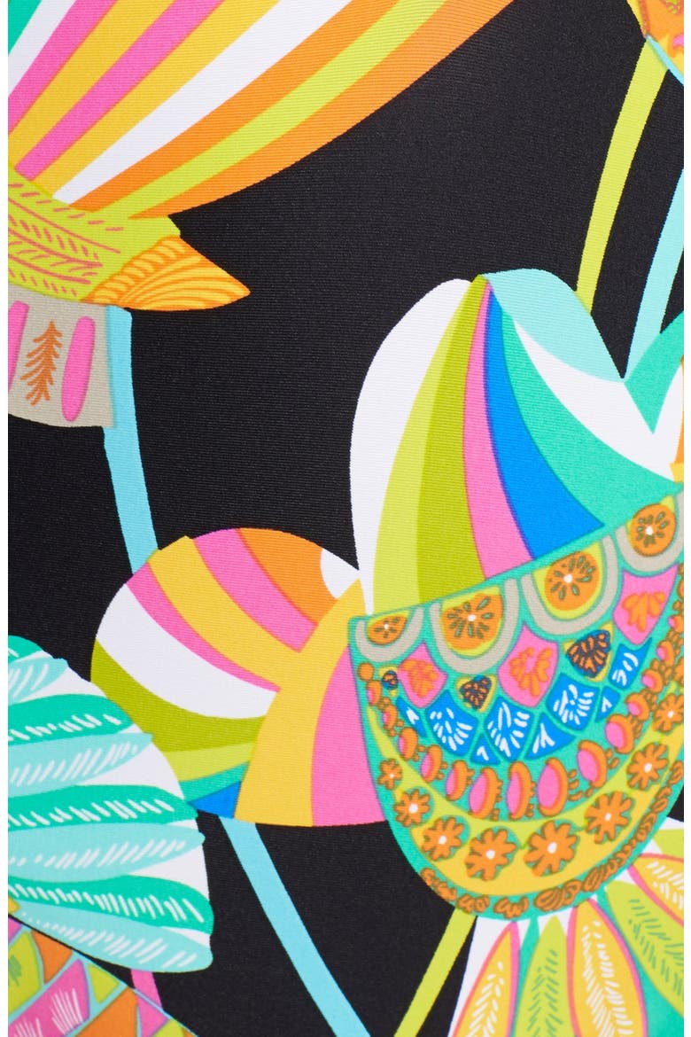 'Tahitian Floral' One-Piece Swimsuit, Alternate, color, MULTI