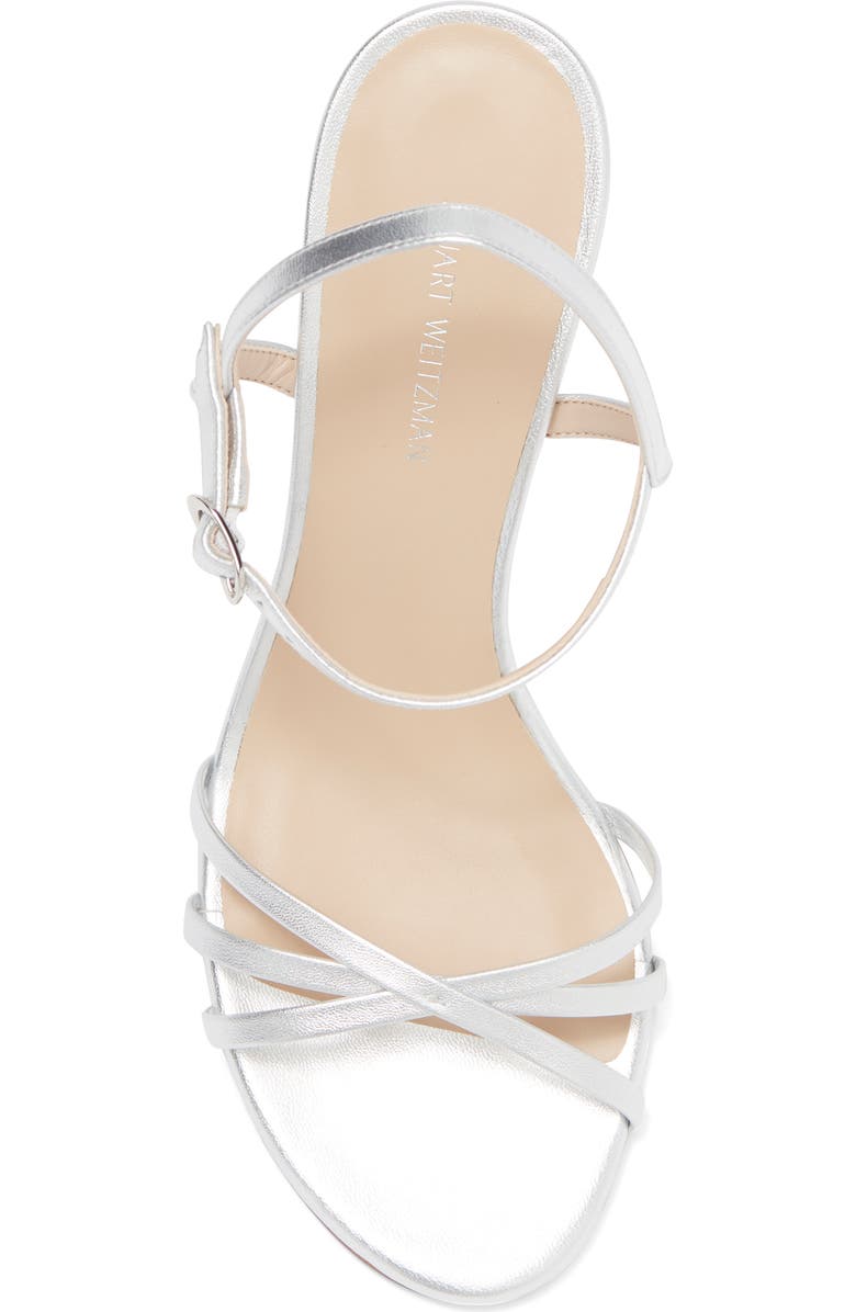 Stuart Weitzman Starla 80 Ankle Strap Sandal, Alternate, color,