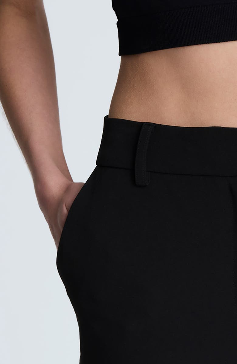 Kenneth Cole Twill Pedal Pusher Pants, Alternate, color, Black