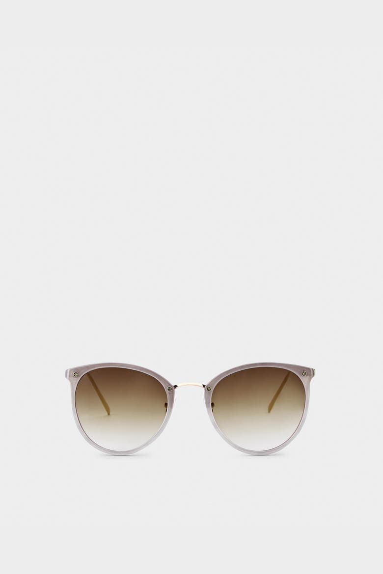 Santorini Sunglasses in Taupe Gradient, Alternate, color, Taupe Gradient
