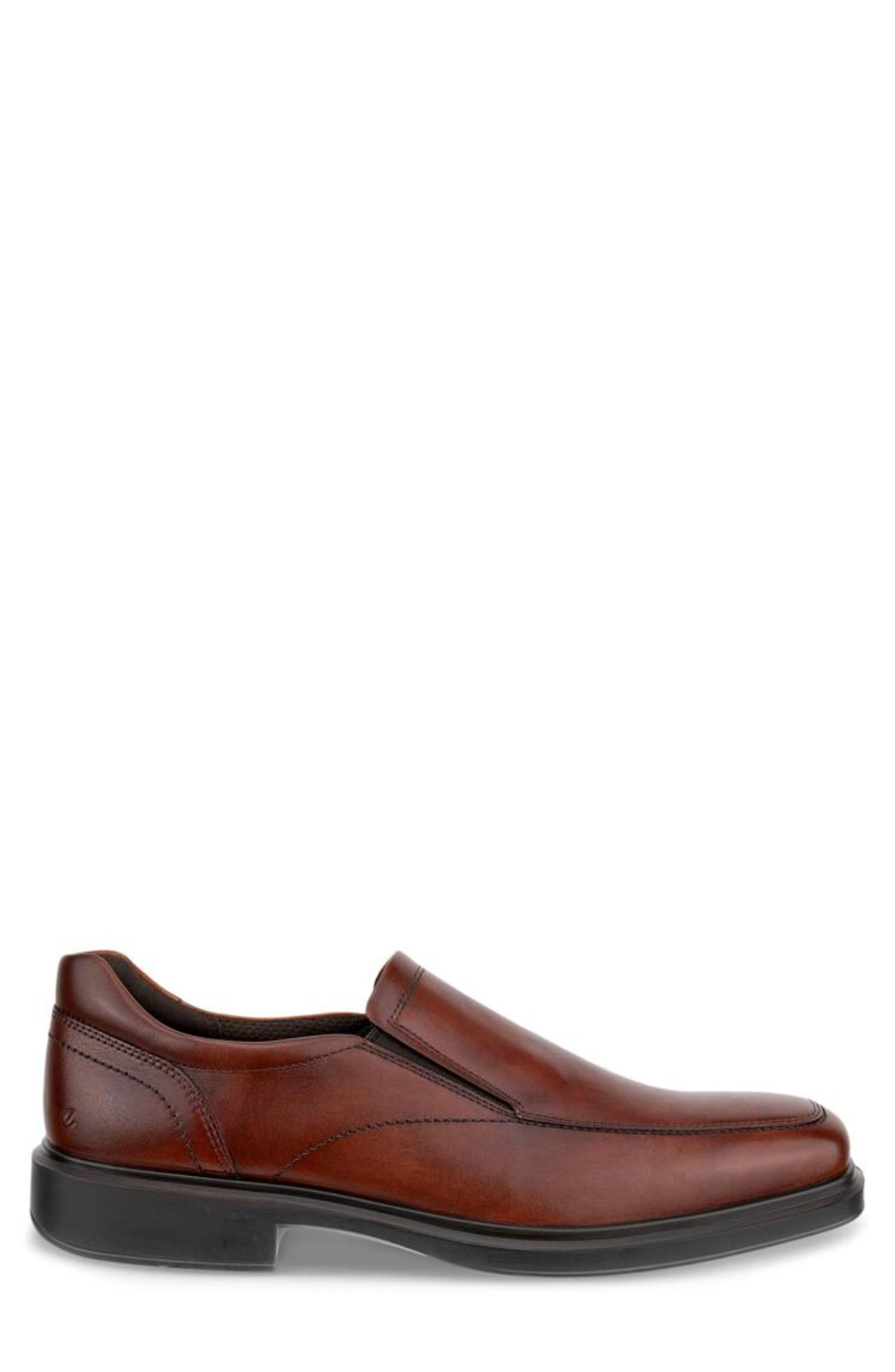 Helsinki 2.0 Apron Toe Leather Slip-On, Alternate, color, COGNAC/ COGNAC