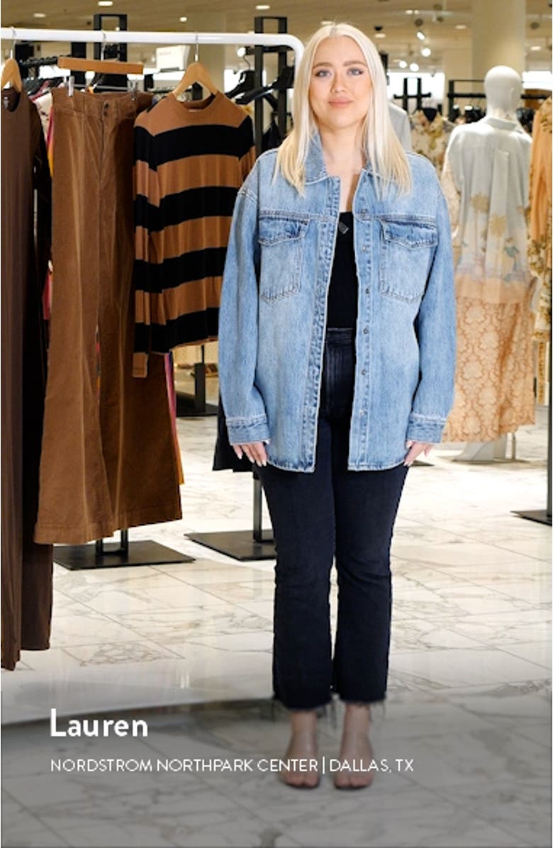 Mandy Oversize Shacket, sales video thumbnail