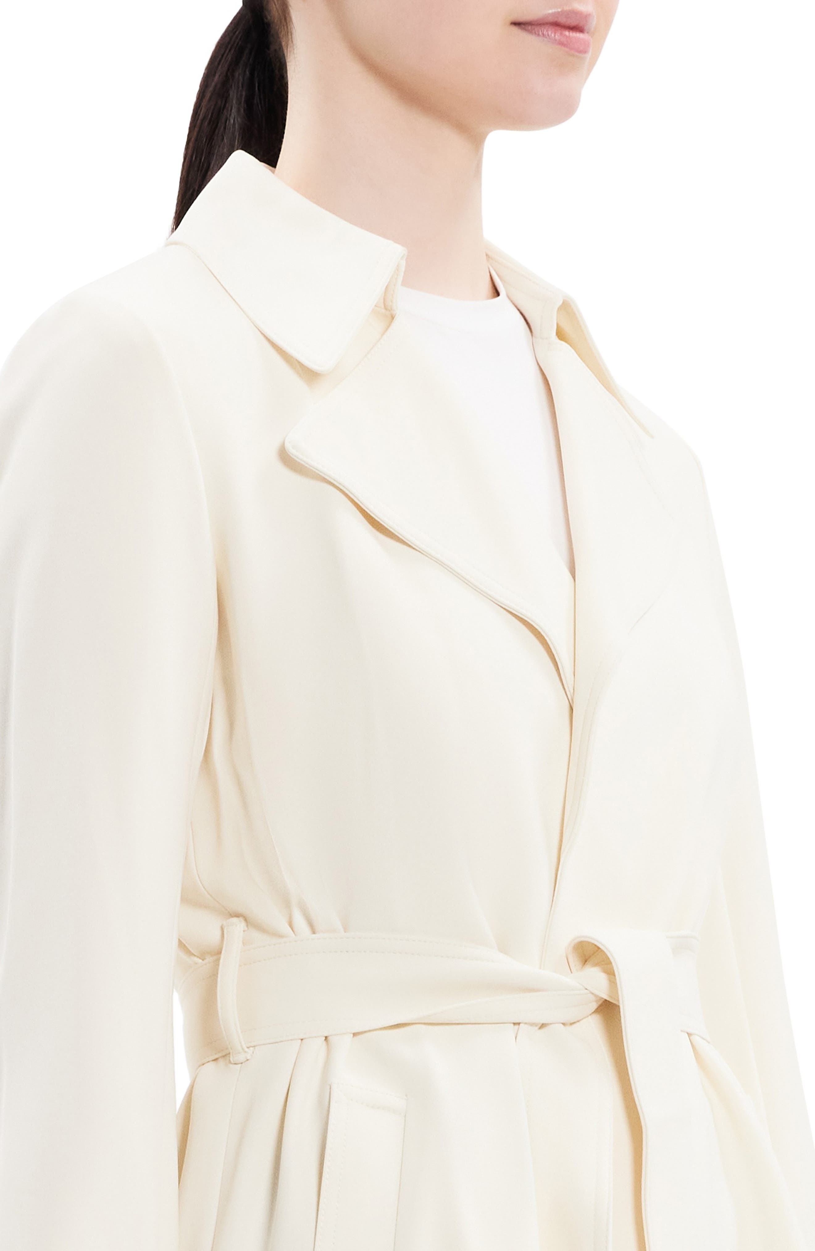 Oaklane Admiral Crepe Trench Coat (Women) | Nordstrom