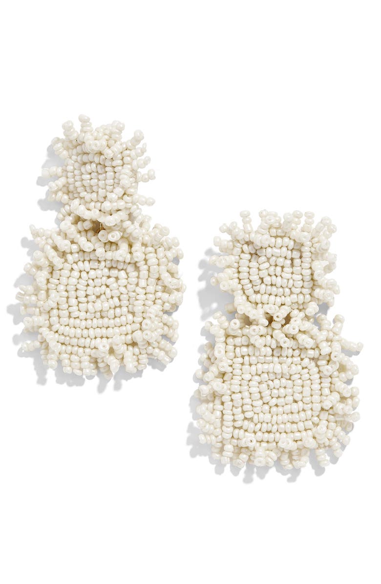 BaubleBar Mini Rianne Beaded Drop Earrings, Main, color, 