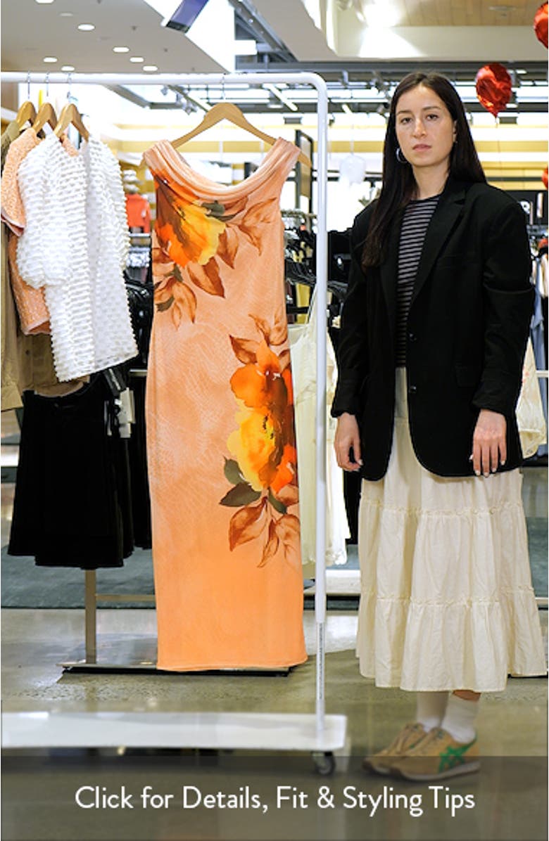 Holden One-Shoulder Stretch Mesh Dress, sales video thumbnail