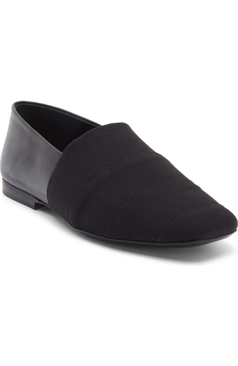 FERRAGAMO Alkes Flat Loafer, Main, color, Black