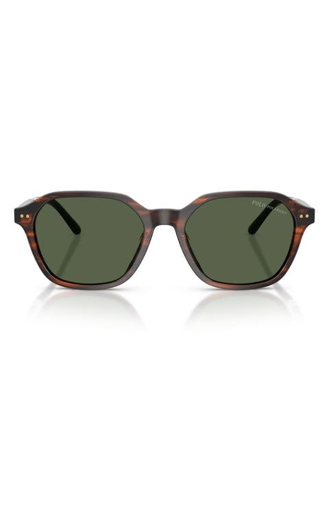 54mm Polarized Irregular Sunglasses