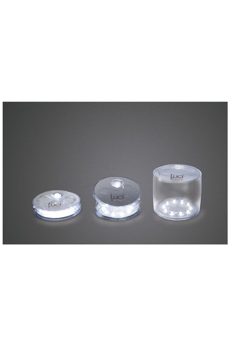 'Outdoor' Inflatable Solar Lantern, Alternate, color, CLEAR