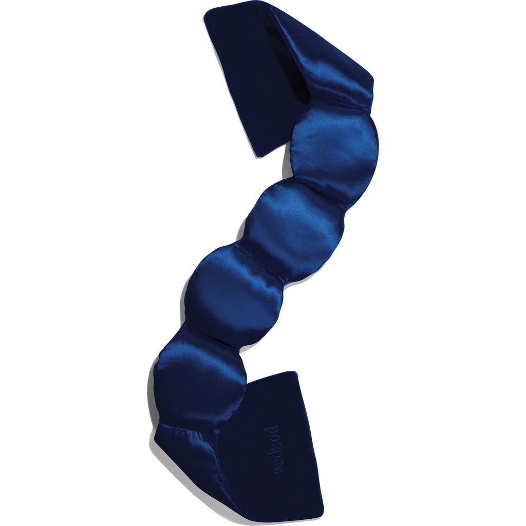 NODPOD Silk & Velvet Weighted Sleep Mask in Sapphire  product