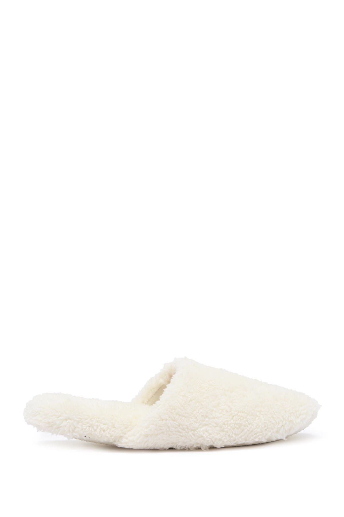Faux Fur House Slipper, Alternate, color, IVORY