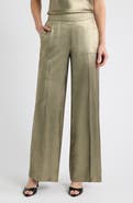 Tahari ASL Foil Wide Leg Pants