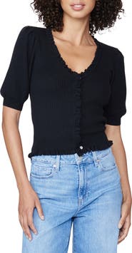 PAIGE Tasha Ribbed Cardigan