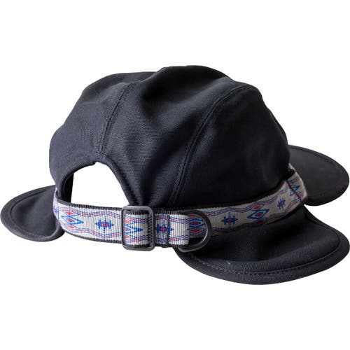 Kavu Strapcap Trapper Cap In Brown