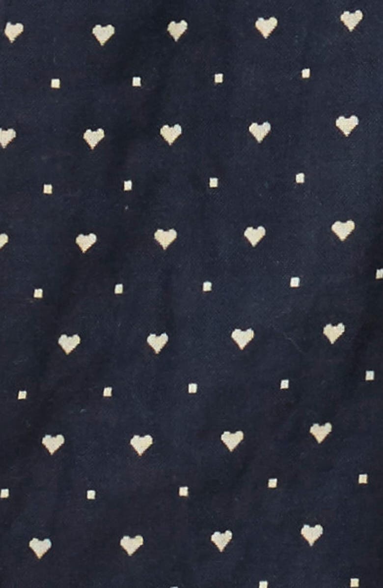 Tucker + Tate Heart Print Cotton Dress & Bloomers, Alternate, color, 
