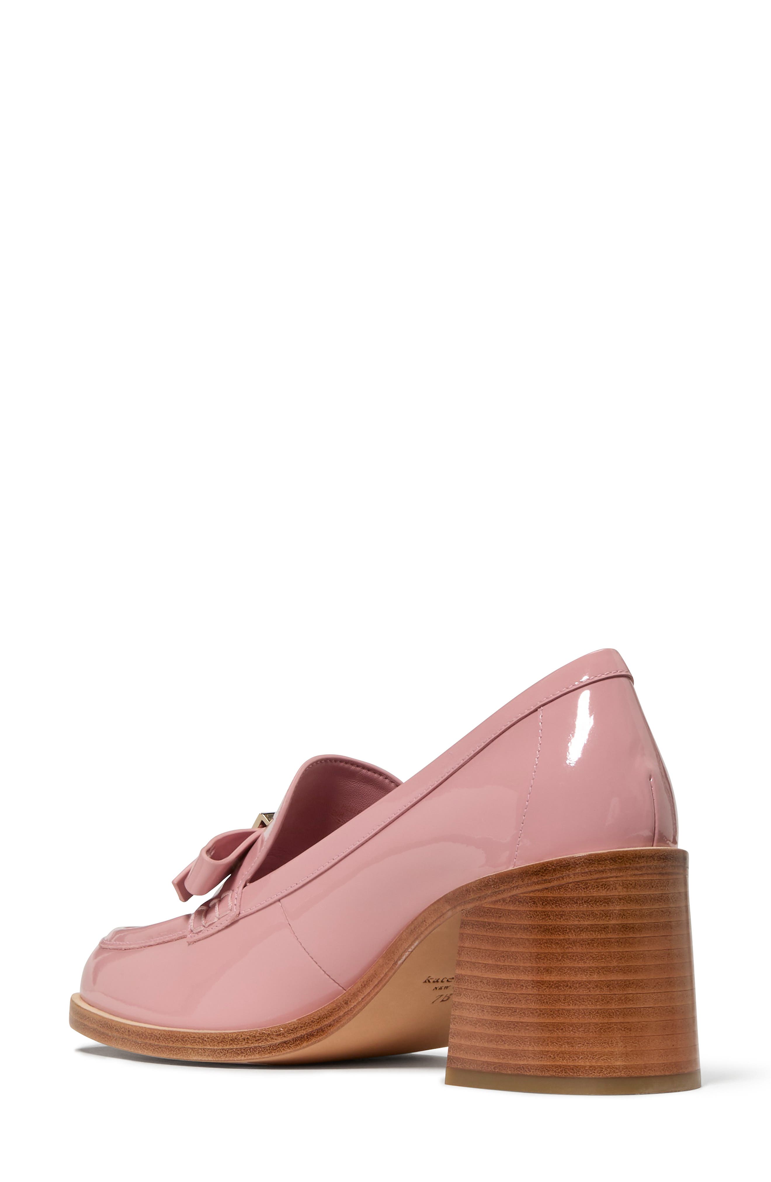 deco bow loafer pump - image 4