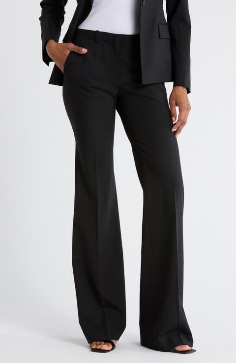 Demetria Stretch Wool Pants