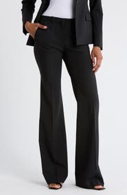 Theory Demetria Stretch Wool Pants