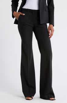 Theory Demetria Stretch Wool Pants